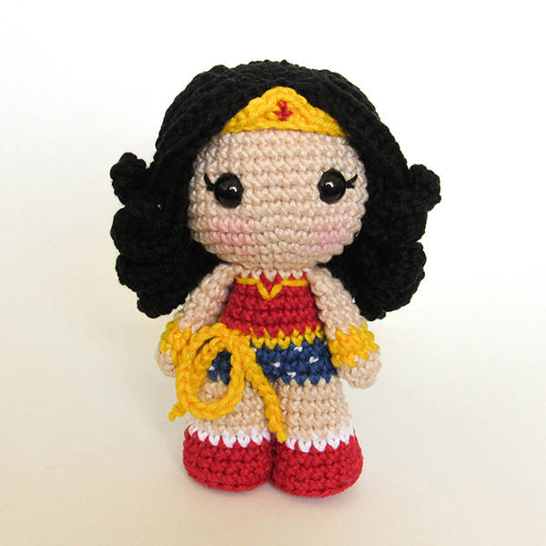 Wonder woman store crochet doll